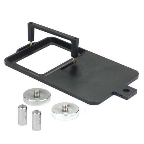 NovelGoal Camera Switch Adapter to Mobile Gimbal Plate M3 Counterweights for Action 5pro for Hero 13 for OSMO OM4 Handheld Stabilizer (with Counterweights Kit)
