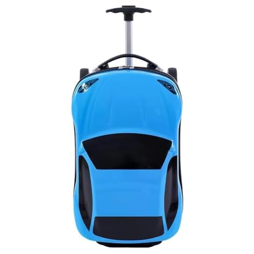 Cartoon Car Design Kid's Travel Suitcase