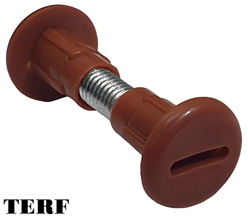 Cabinet Connecting Jointing Screws, White M6 X 34mm To 40mm (10 Pack