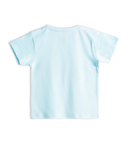 Image of YUV Infant Baby Boys & Girls 100% Cotton Printed Multicolor Half Sleeve T Shirts - 0 to 24 Months Babies, Pack of 5