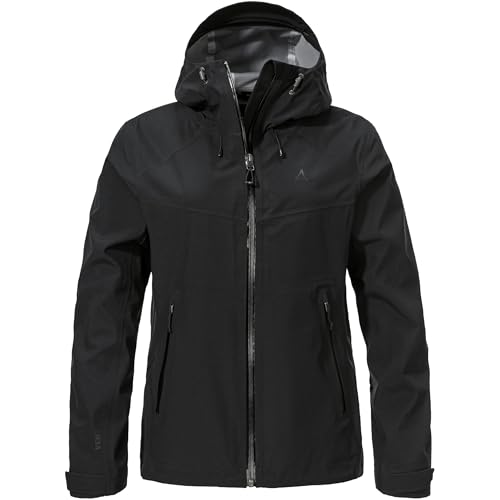 Veste Schöffel Cascata pour femme en noir et taille XXL