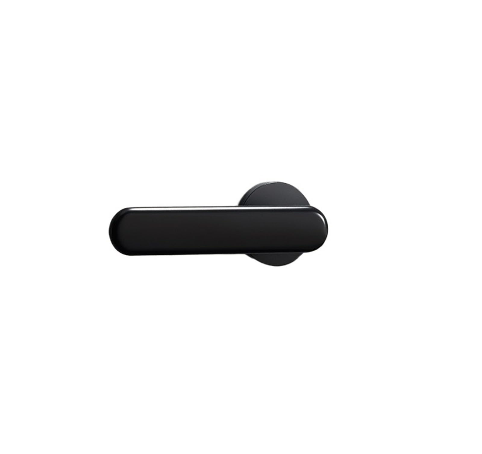 Cerradura negra de aleación de zinc partida D31 S974 para puerta de interior de apartamento