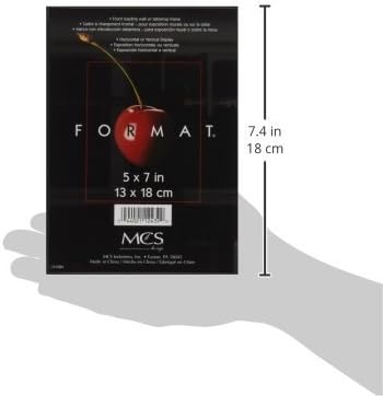Vista 4 de Marco MCS de 5pulgadasx7pulgadas, negro