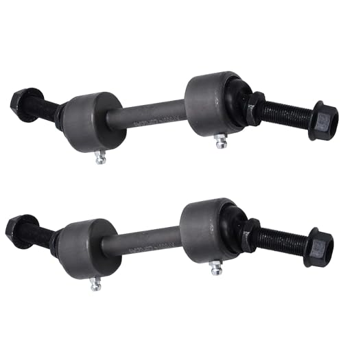 Image of Detroit Axle - Front Struts Sway Bars for 2018-2022 Ford Expedition Lincoln Navigator, 2 Struts with Coil Spring 2 Sway Bar End Links 2019 2020 2021 Replacement Suspension Kit