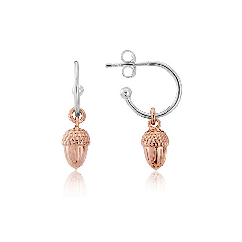 Gemma J oro rosa aros de bellota