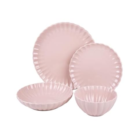 Service de table Cofan en porcelaine rose Cover