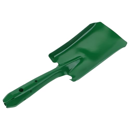 DECHOUS Paletta per Cenere Domestica in Metallo Verde Pala da Carbone Piccola Testa Extra-Large Accessorio Versatile per Giardinaggio e Pulizia Stufa Quotidiana