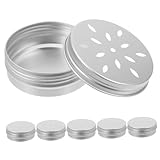 Veemoon 6stücke Hohle Aluminium Box Für Hunde Geruchstraining Leicht Und Tragbar Für Duftstoffe Kosmetik Und Medizin Aufbewahrung