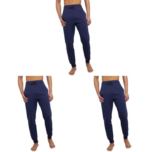 Image of Hanes Men's Joggers, EcoSmart Fleece Sweatpants for Men, Men's Lounge Pants, 30.5 inch