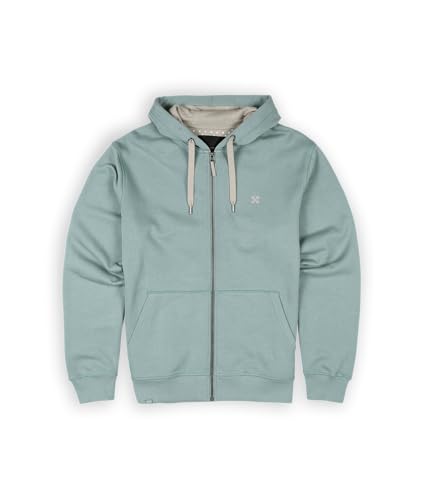 OXBOW Sweat à Capuche zippé SALET Essentials Ete 2026 Manches Longues, Col Rond, Uni, Zippé, avec Capuche