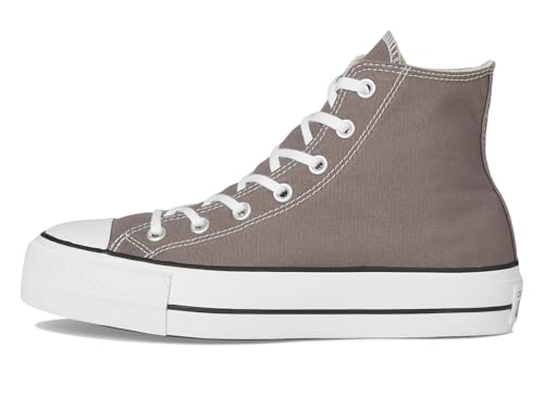 Image of Converse, Women, Chuck Taylor All Star Lift Platform, Pure Pumice /White /Black, 6.5, Medium