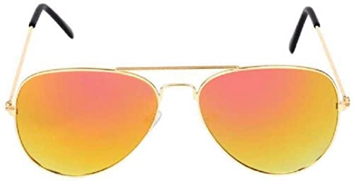 Image of UV Protected Aviator Sunglasses For Men Women & Girls Boys Unisex Stylish Sunglasses