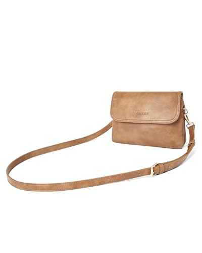 CHOLISS Small Crossbody Bags for Women, Vegan Leather Cell Phone ...