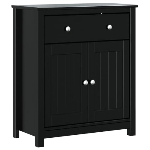 Muebles de baño de pino negro BERG para maximizar tu espacio de aseo 3