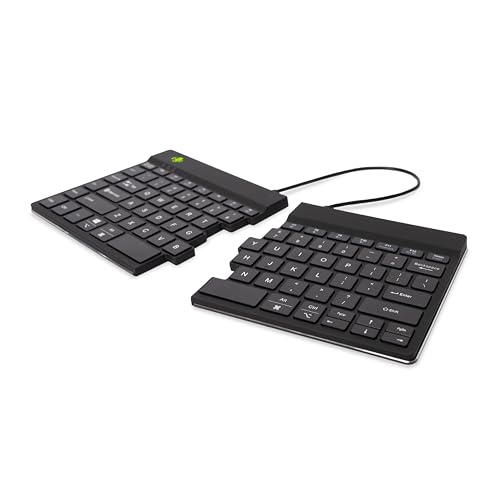 R-Go Tools Split Break Tastiera Bluetooth Qwerty Inglese Us Nero