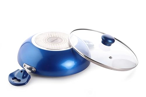Image of Crystal Vivid Series Induction Bottom Non-Stick Cookware 3-Pcs Set, Multicolor