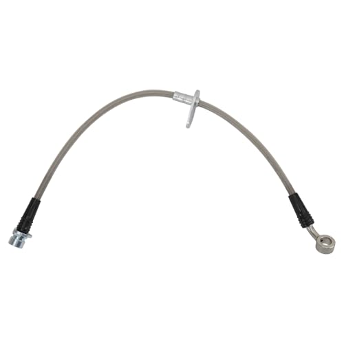 Image of TRQ Rear Performance Brake Hose Set Compatible with 1992-1994 Honda Civic