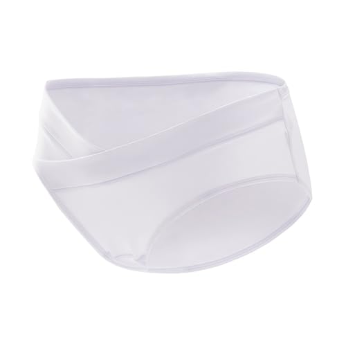 Genérico Bragas Postparto Braguitas Algodon Mujer Cintura Alta Barriga Plana Calzones Seamless Underwear Braga Menstrual Compresión Cotton Underwear Women Ropa Mulher Braguitas cuecas Light Violet