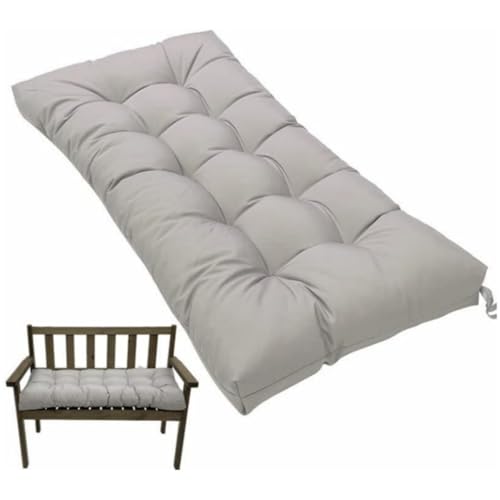 Coussin de banc de jardin 2 places imperméable extérieur et intérieur confort