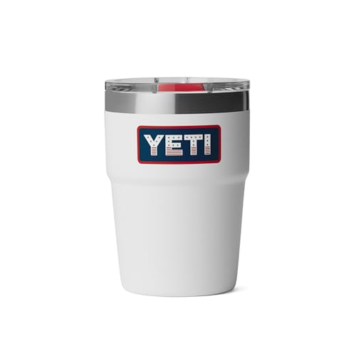 Image of YETI Rambler 16 oz Stackable Tumbler, Vacuum Insulated, Stainless Steel with MagSlider Lid | Stackable