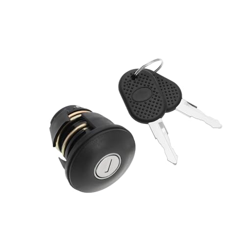 Be In Your Mind Tapa de depósito de combustible para coche con 2 llaves 5899119 46576969 compatible con Fiat 126 Cinquecento Panda Uno Tapa de combustible Tapa de llenado de gas