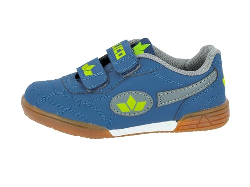 Lico Unisex Kinder Bernie V Hallenschuhe, Marine Grau Lemon, 30 EU – Ansicht 2