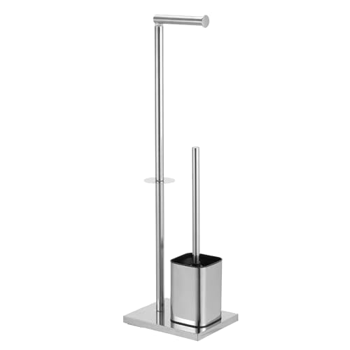 IlGruppone Accessori Bagno da Terra in Acciaio Inox – Piantana