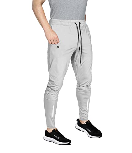 Image of AVOLT Men Slim Fit Lycra Blend Track Pants