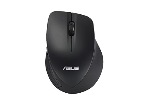 Asus WT465 Wireless Mouse Optical with 4-way scroll wheel USB 3 Buttons Black