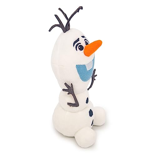 Buckle-Down Disney Dog Toy Frozen Olaf Surprised Sentado Pose Brinquedo de Pelúcia
