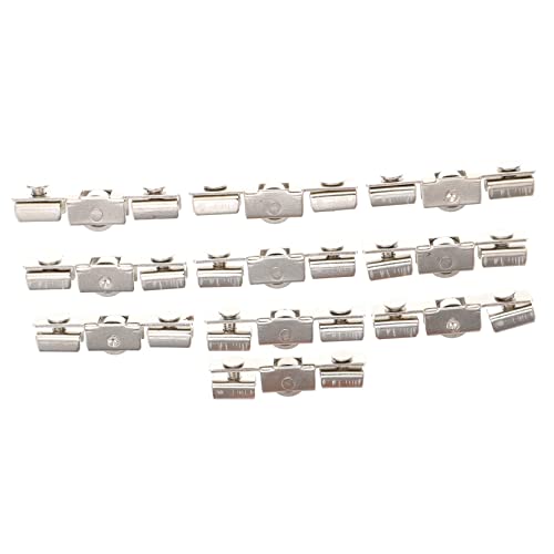 Angoily Glastür-rollensatz - 10-teilige Gleitrollen Mit Edelstahl Für Den Heimgebrauch