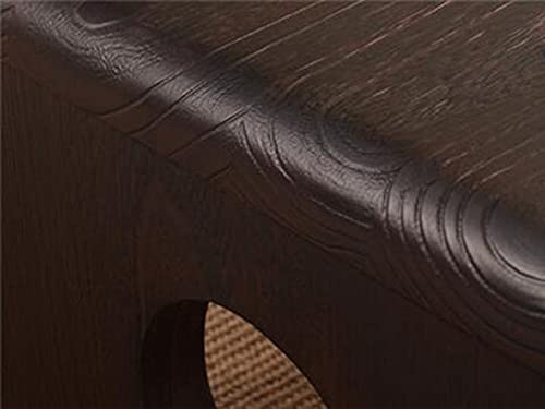 Kleiner Teetisch, rechteckig, Retro-Möbel, Wohnzimmer, niedriger Beistelltisch, Laptop (Argento 60x40x30cm) – Bild 7