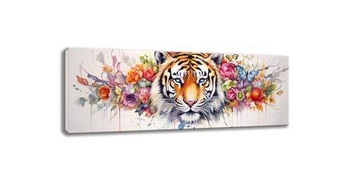 Kit broderie diamant tigre avec strass cristal rond pour adulte