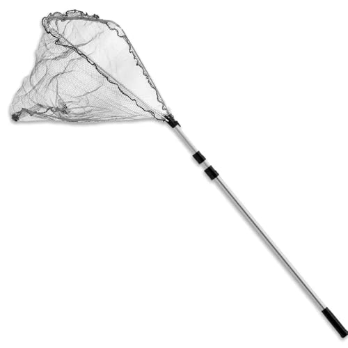 Rete Estensibile Guadino Da Pesca Telescopico 20-56,5cm - Rete Per Acquario O Pesca Rete Telescopica Pesca