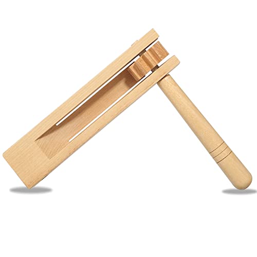 Carraca Madera Carraca de Madera Juguete Carraca Madera Infantil Trinquete Giratorio de Madera Eventos Carraca Madera Maker de Carraca de Madera Instrumentos Musicales Infantiles