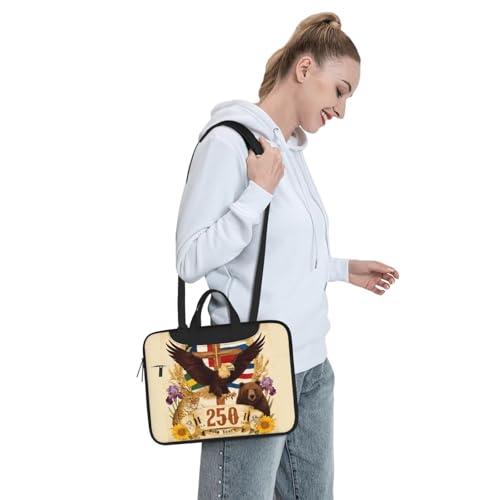 Maletín Vintage United Eagle para laptop 15.6'' impermeable miniatura 7