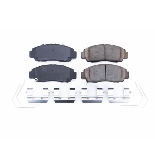 Image of PowerStop Front Brake Pads for Acura TSX 2011-14 | Honda Accord 2011-12 - Z17 Ceramic Brake Pads with Installation Hardware, 17-1506