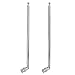 Bingfu HF VHF UHF 7-Sections 115cm Telescopic BNC Male Antenna 2-Pack for CB Radio Police Scanner Ham Radio Two Way Radio Mobile Scanner FM Transmitter Wireless Microphone Receiver Frequency Counter