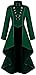 Babaseal Corset gothique pour costume d'Halloween ou de style victorien, vert, X-Large