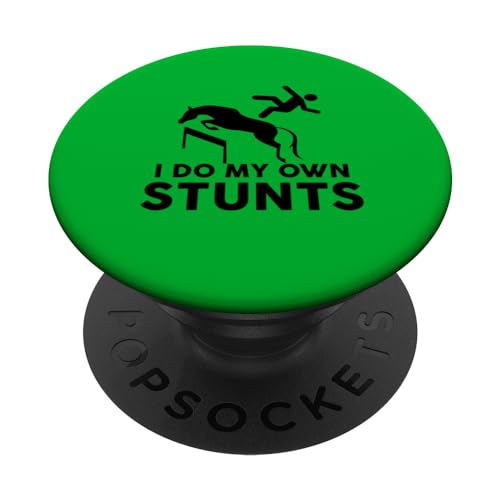 Hago mis propias acrobacias, Horse Funny PopSockets PopGrip Intercambiable