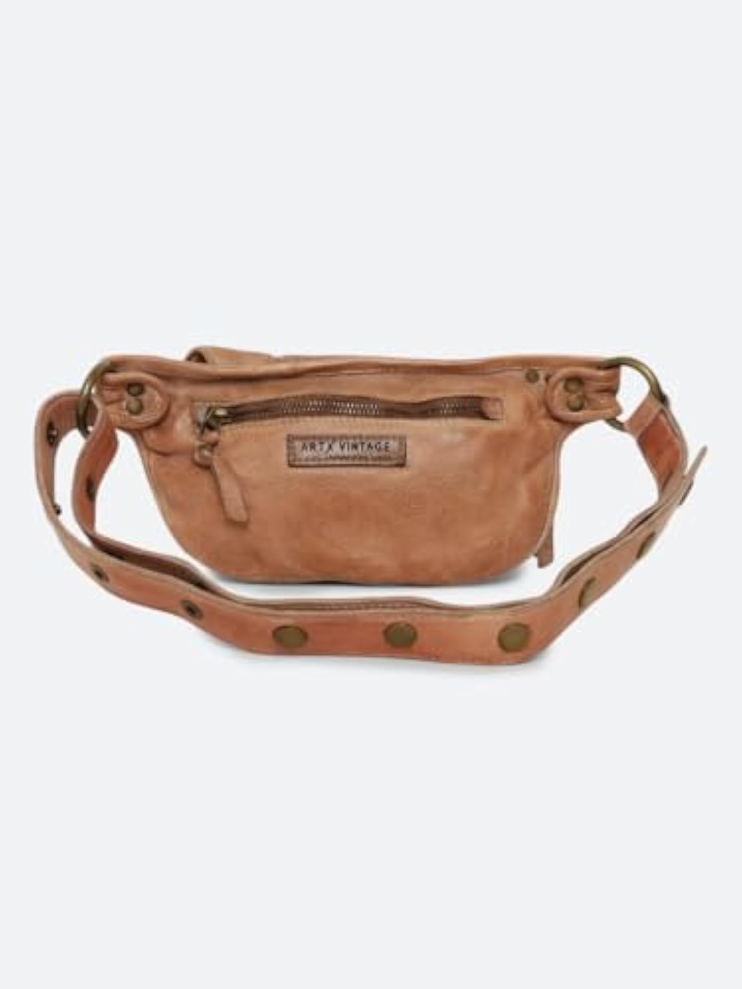 Milano Leather Waist Bag, Multifunction Travel Pouch