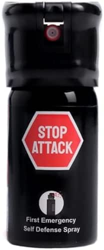 Stop Attack Espray antiagresión, 40 ml, solución de seguridad eficiente,