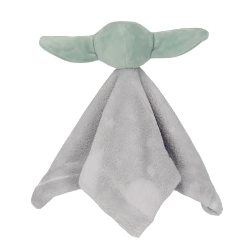 Image of Lambs & Ivy Star Wars Baby Yoda /The Child Swaddle Blanket & Lovey Gift Set