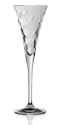 Lorenzo Rcr Crystal Laurus Collection Champagne Glass, Set of 6