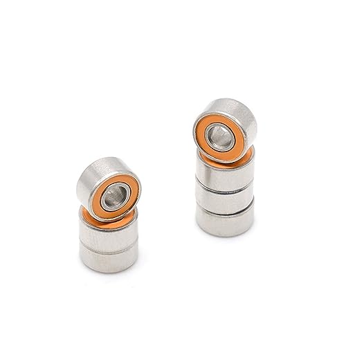 Roulement céramique hybride S693RS CB 3x8x4 mm en inox étanche pour moulinet