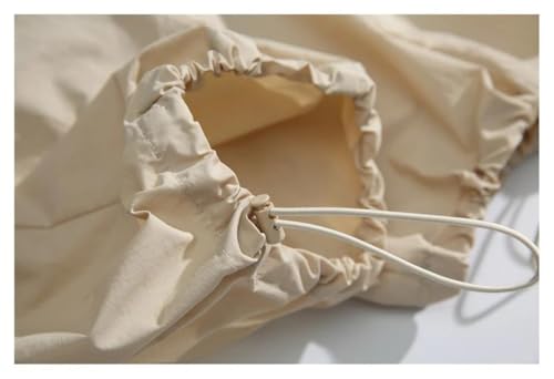 Men Summer Joggers Pants Baggy Casual Solid Trousers Drawstring Waist with Pocket 5