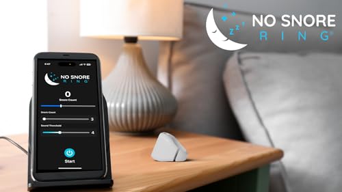 No Snore Ring – Smart Anti-Snoring Device With App Control (Ce & Fcc Certified) | Comfortable, Non-Invasive Snoring Solution For Men & Women - 3