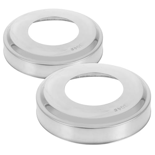 2 tapas para barandales de escalera de piscina en acero inoxidable miniatura 1