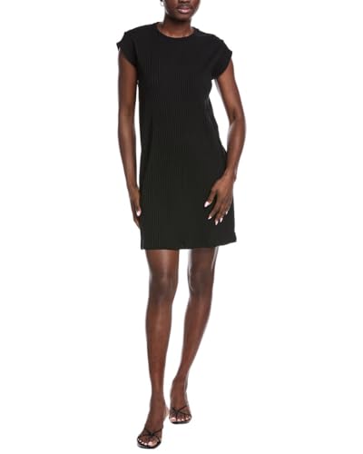Eileen Fisher Womens Petite Round Neck Shift...