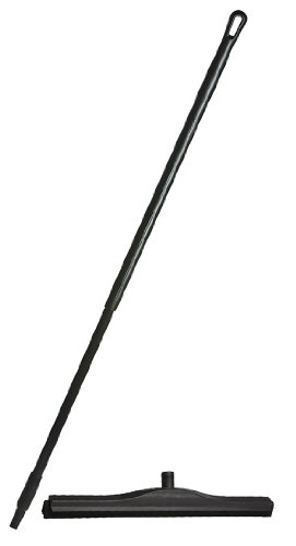Floor Squeegee, 24 X 53, Poly/Foam, Dbl, Blk